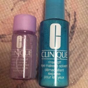 Rinse-off eye makeup solvent and take the day off